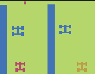 Speedway II screenshot 2 for Atari 2600